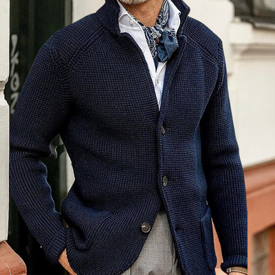 SIGMUND - Elegant cardigan for men