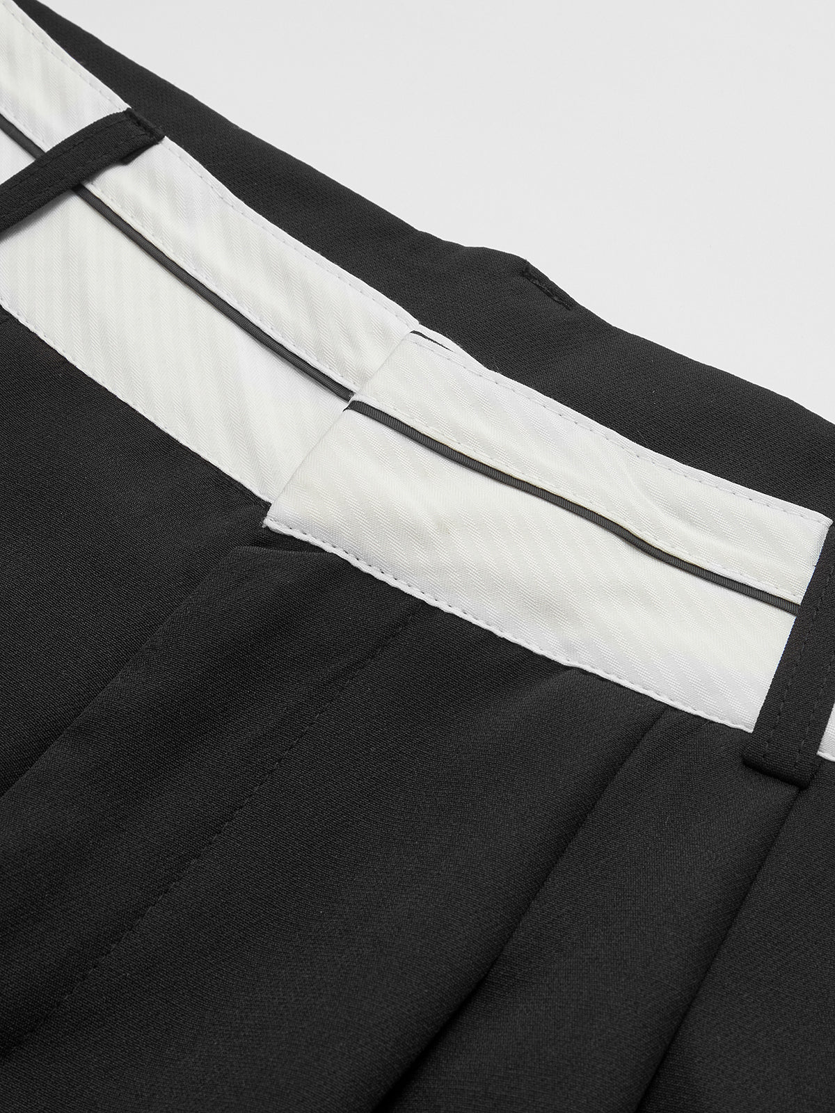 Lina - Casual, contrasting trousers with wide leg