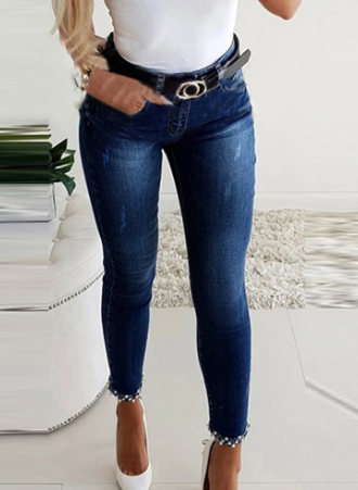 Nally - Skinny jeans with high stretch
