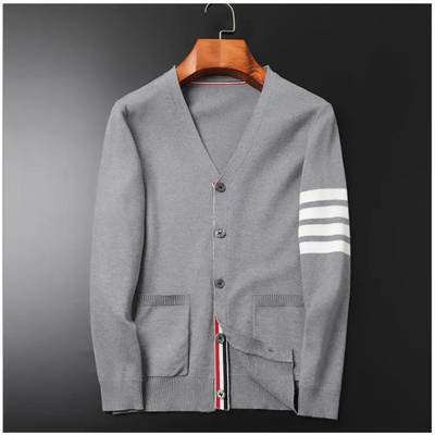 KENNETH - Trendy striped cardigan for men