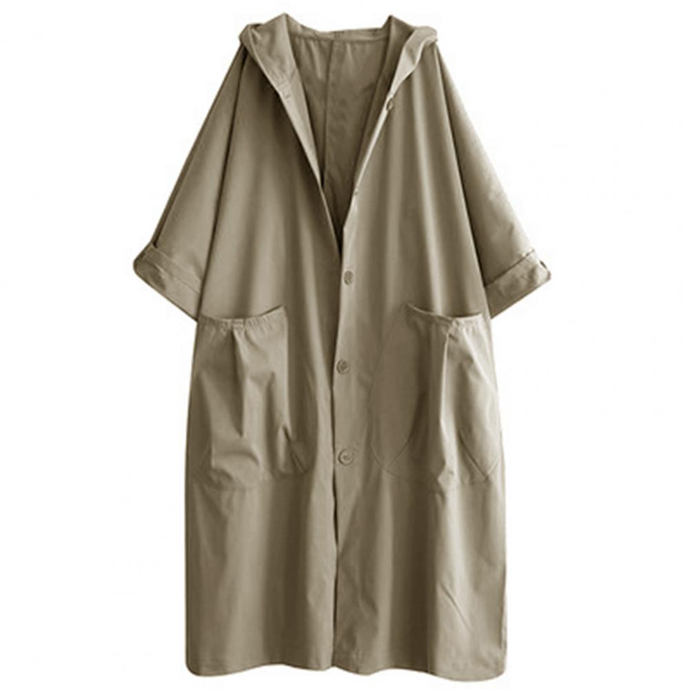 Lety - Comfortable trench coat in gabardine