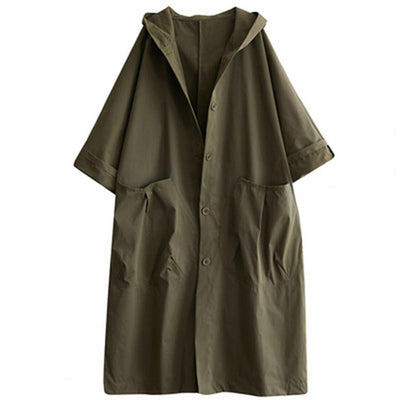 Lety - Comfortable trench coat in gabardine