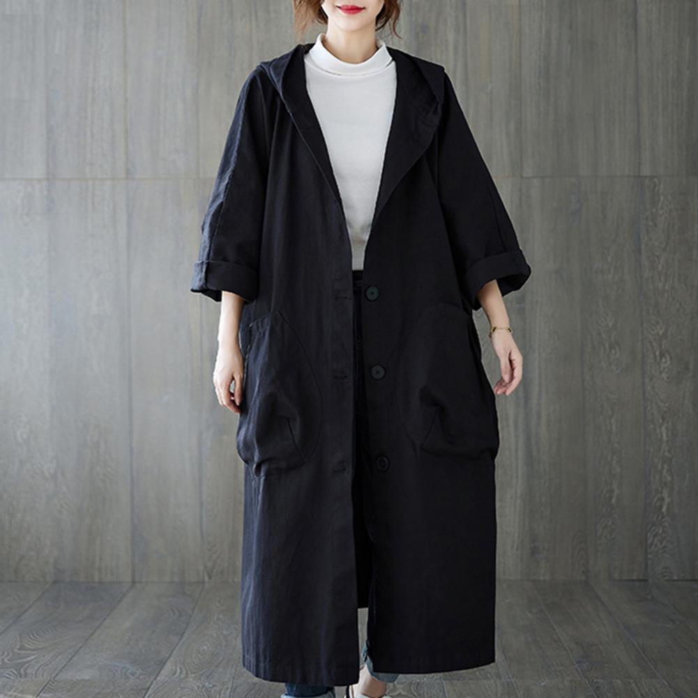 Lety - Comfortable trench coat in gabardine