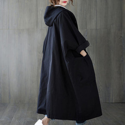 Lety - Comfortable trench coat in gabardine