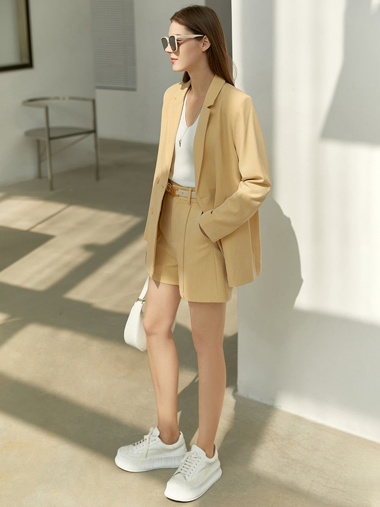 Jena - Casual lace blazer combination