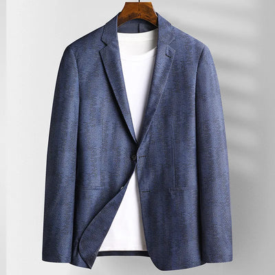 Wolf - Peruvian waffle knit blazer